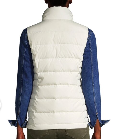 Lands' End Women's Wanderweight Packable Down Vest - Size: Medium Petite - NWT - Picture 3 of 10